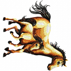 Horses Embroidery Design 1 Horses Embroidery Design 1